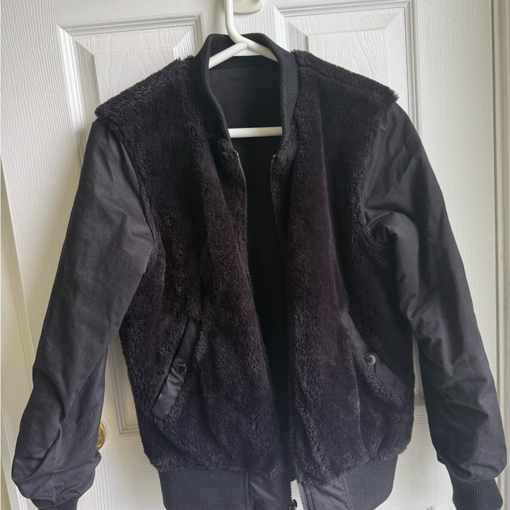 izzue double sided wear Black Jacket